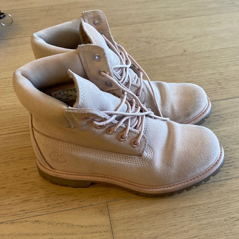 Womens pink timberland boots